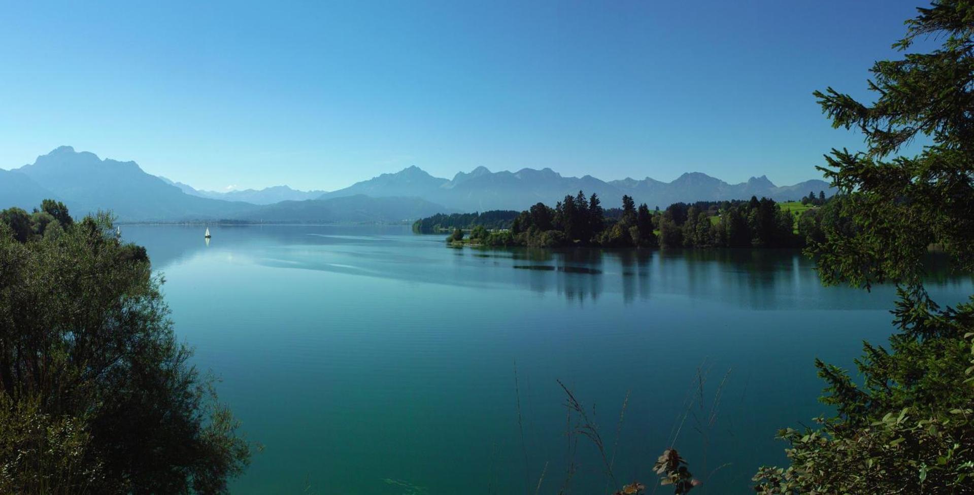 Ferienwohnung Forggensee Росхауптен Экстерьер фото